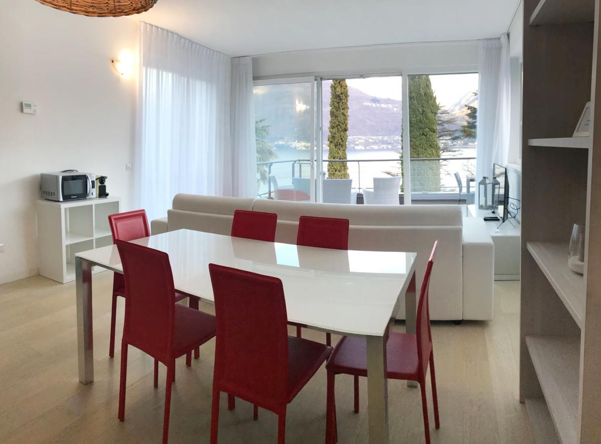Baia Blu - Luxury Apartments With Pool Cremia Eksteriør billede