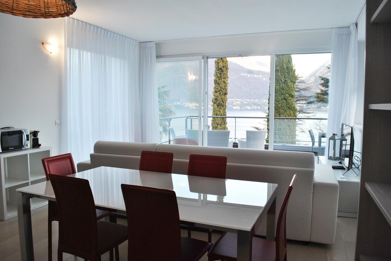 Baia Blu - Luxury Apartments With Pool Cremia Eksteriør billede